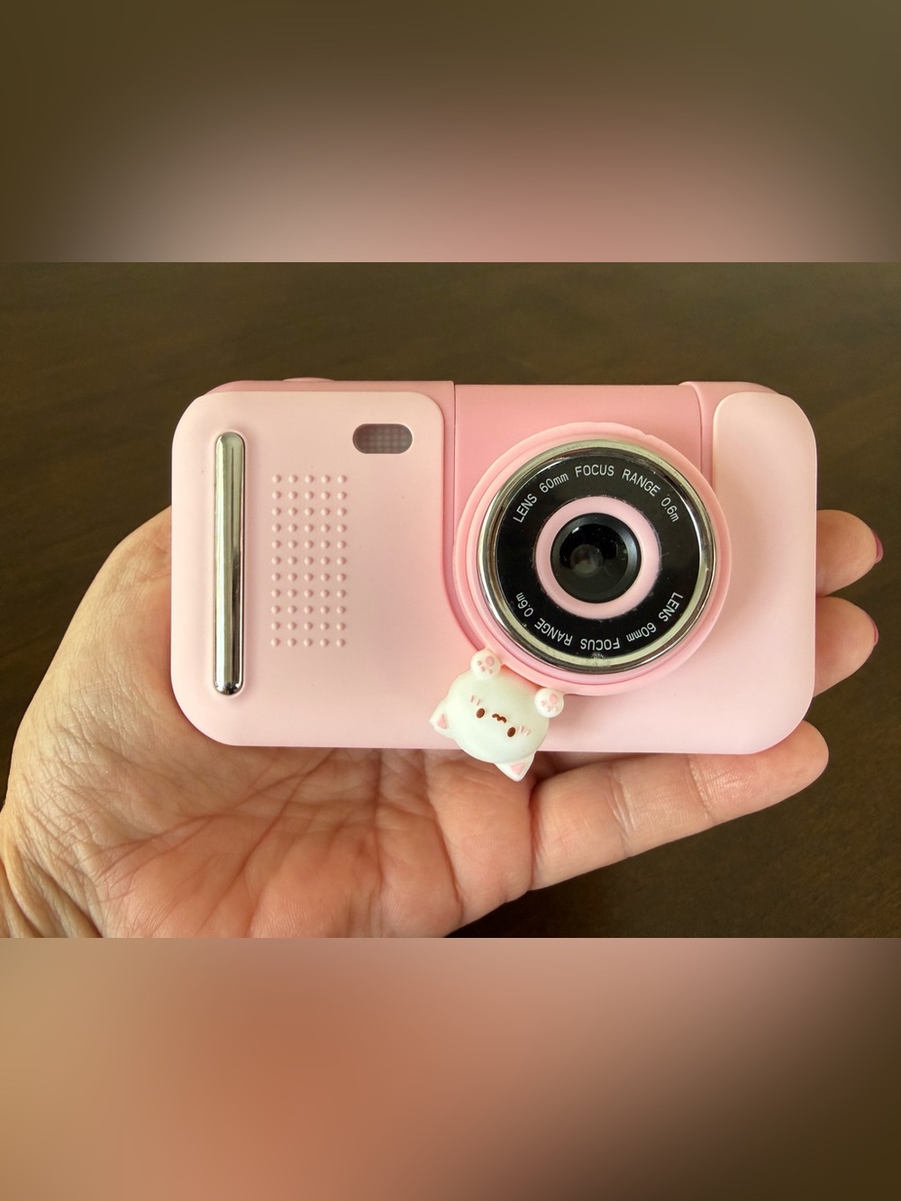 Pink S9 HD Kids Digital Camera Kit w Tripod 32GB Card Tested Working - Picture 4 of 9